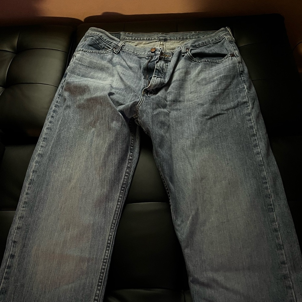 Wrangler Blue Relaxed Jeans Versatile Everyday Wear